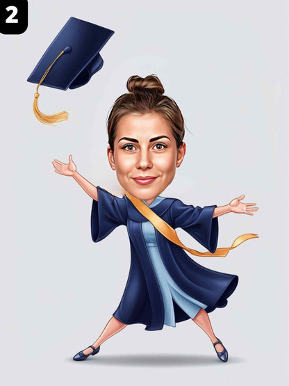 Diplômée - Femme