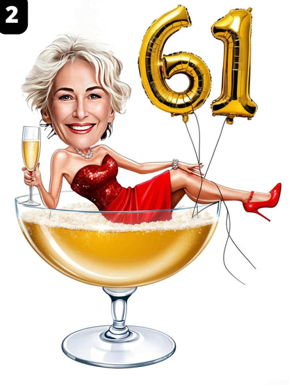 61e anniversaire - Femme
