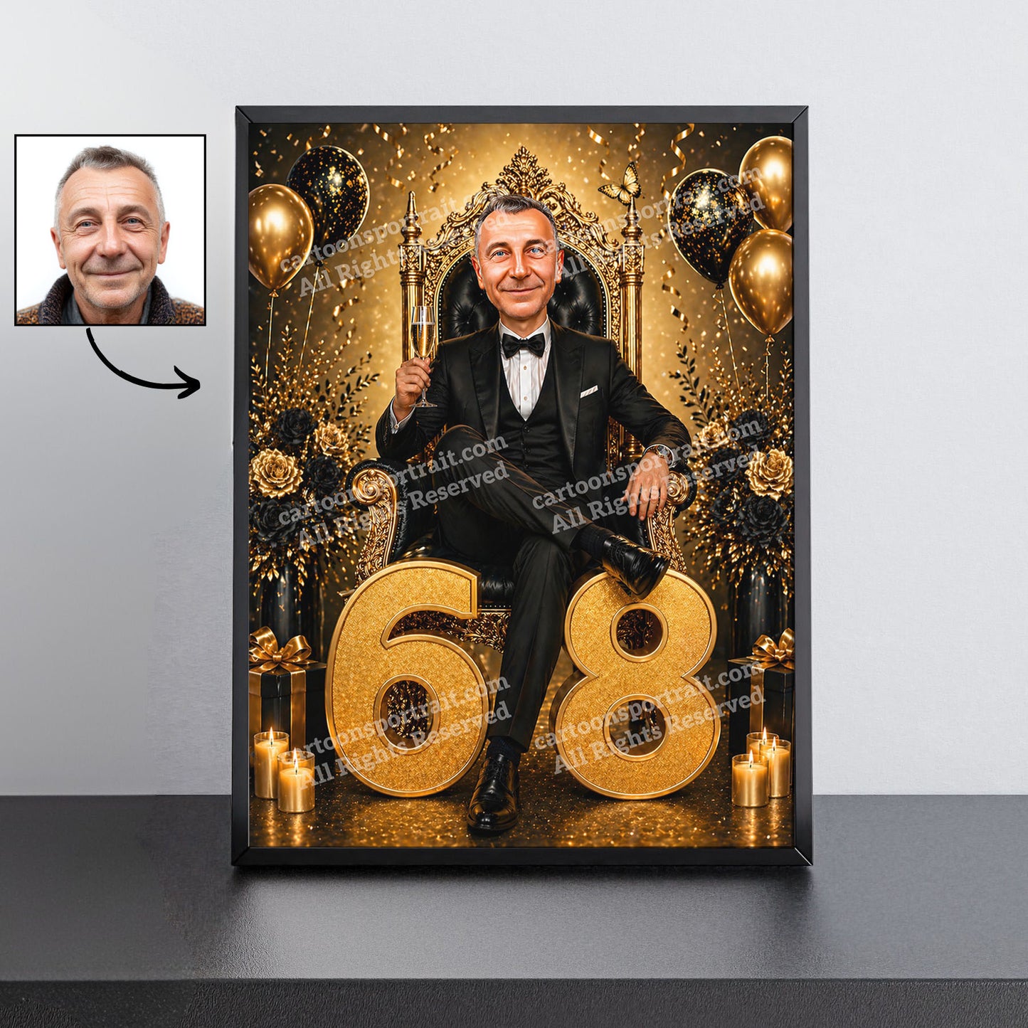 68e anniversaire