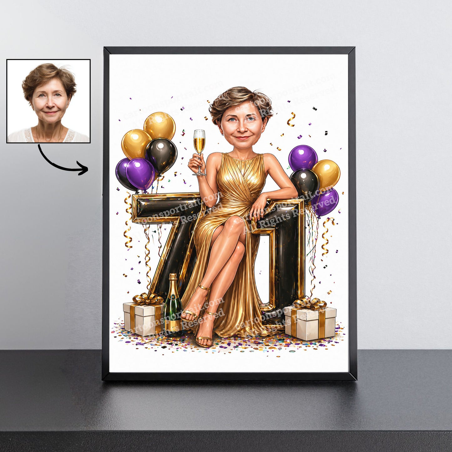 71e anniversaire