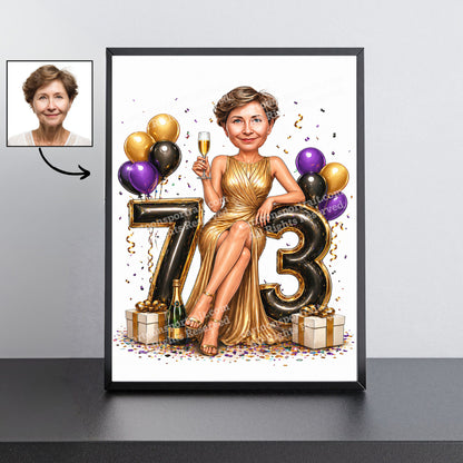 73e anniversaire