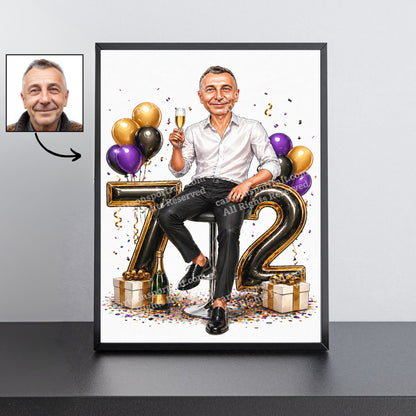 72e anniversaire