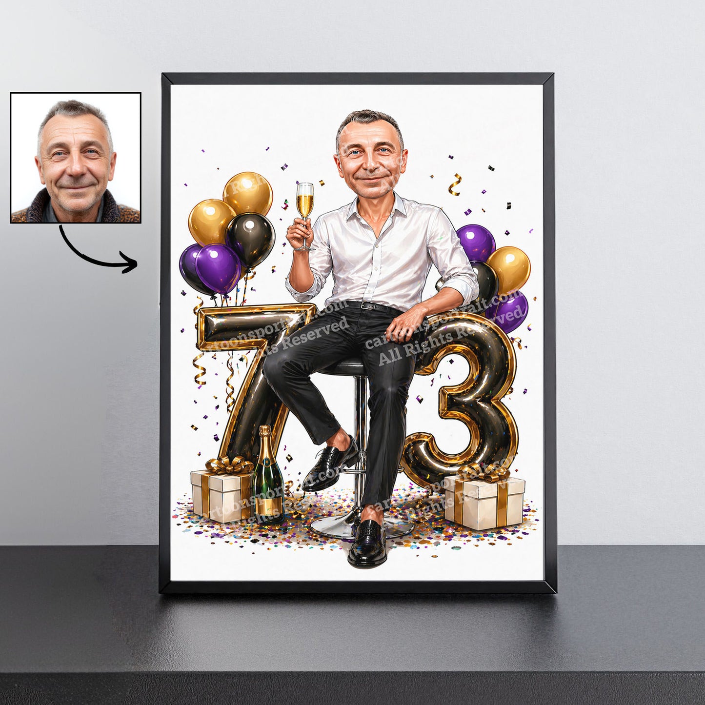 73e anniversaire