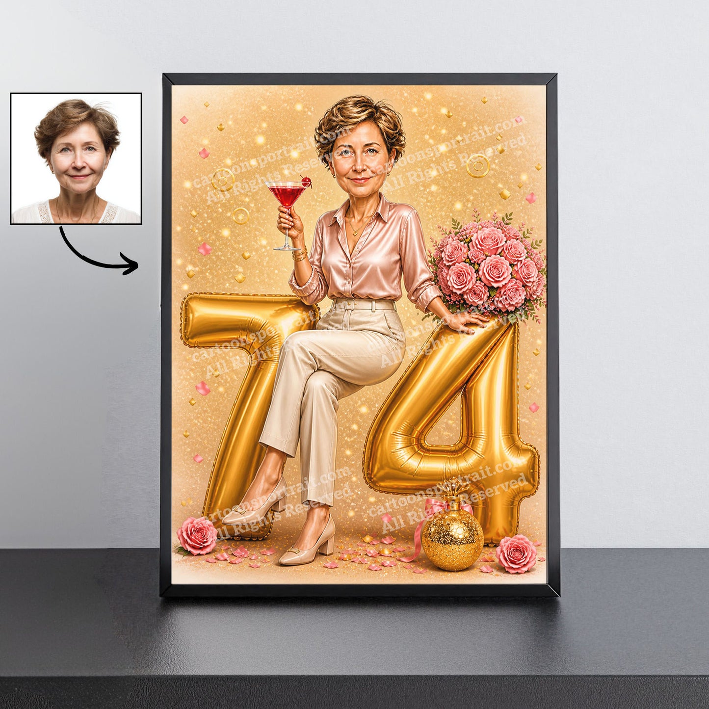 74e anniversaire
