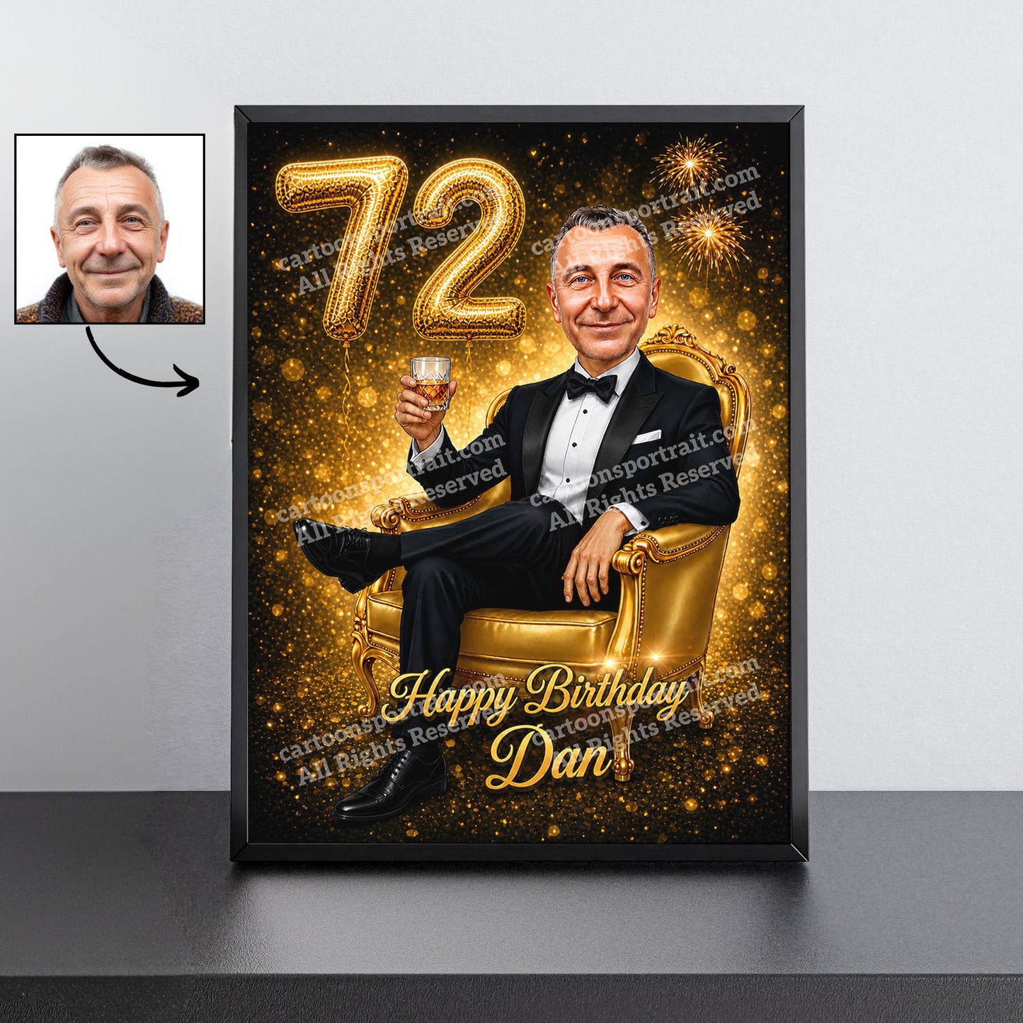 72e anniversaire