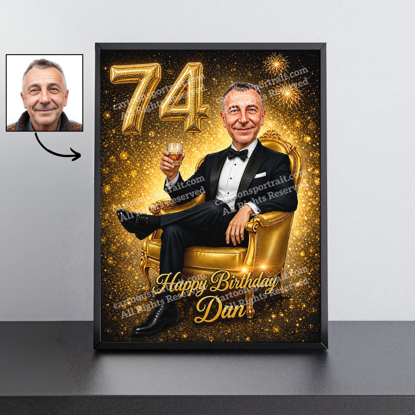 74e anniversaire