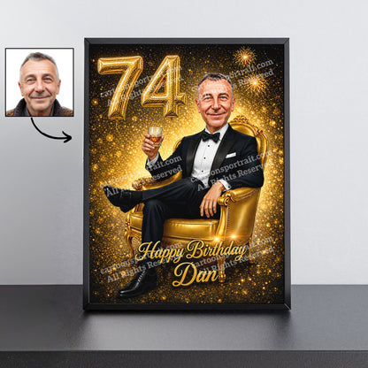 74e anniversaire