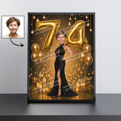 74e anniversaire