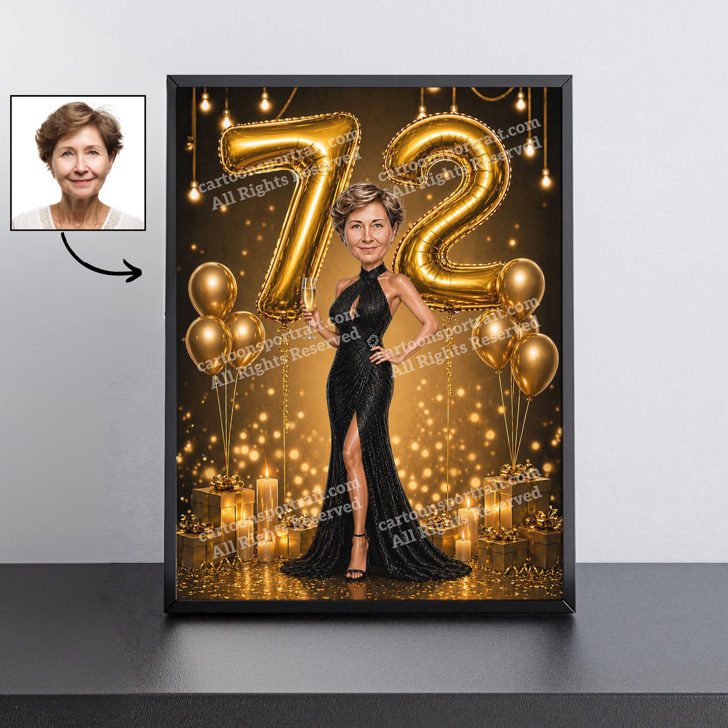 72e anniversaire