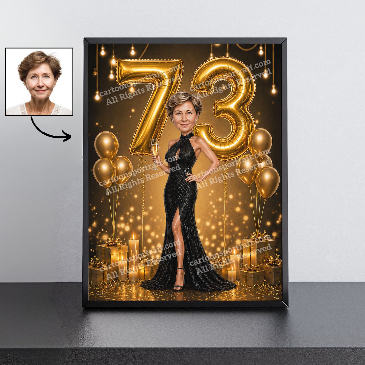 73e anniversaire