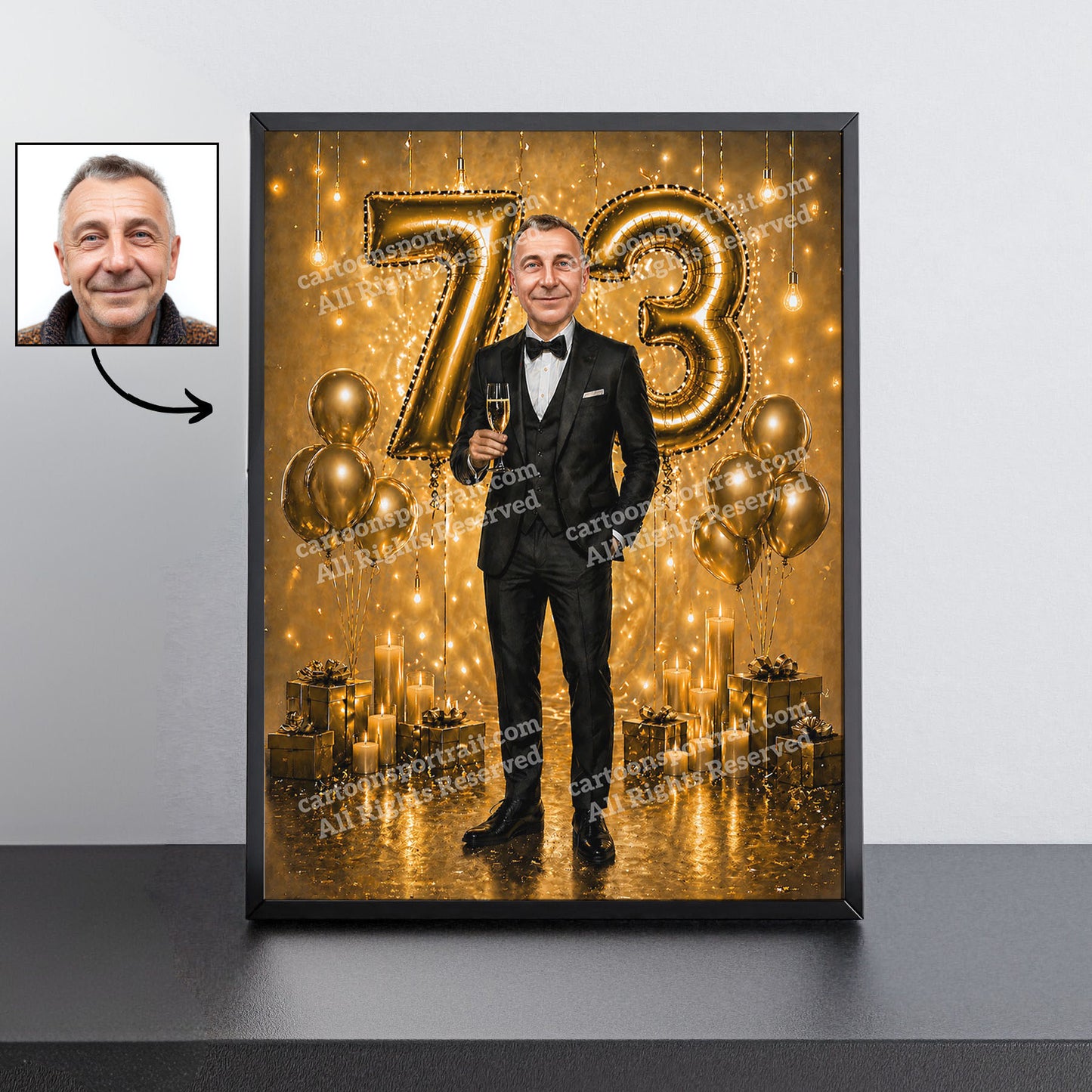 73e anniversaire