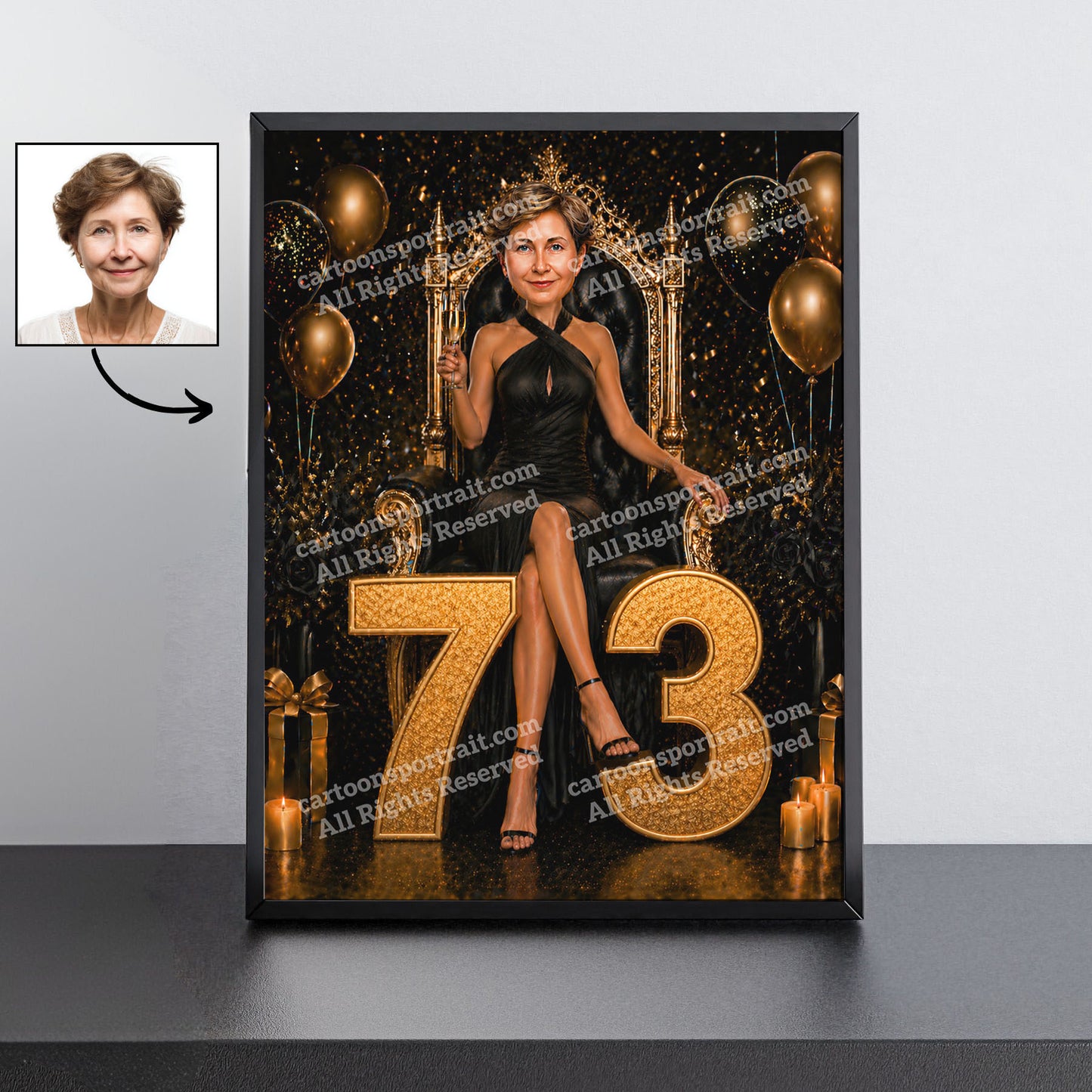 73e anniversaire