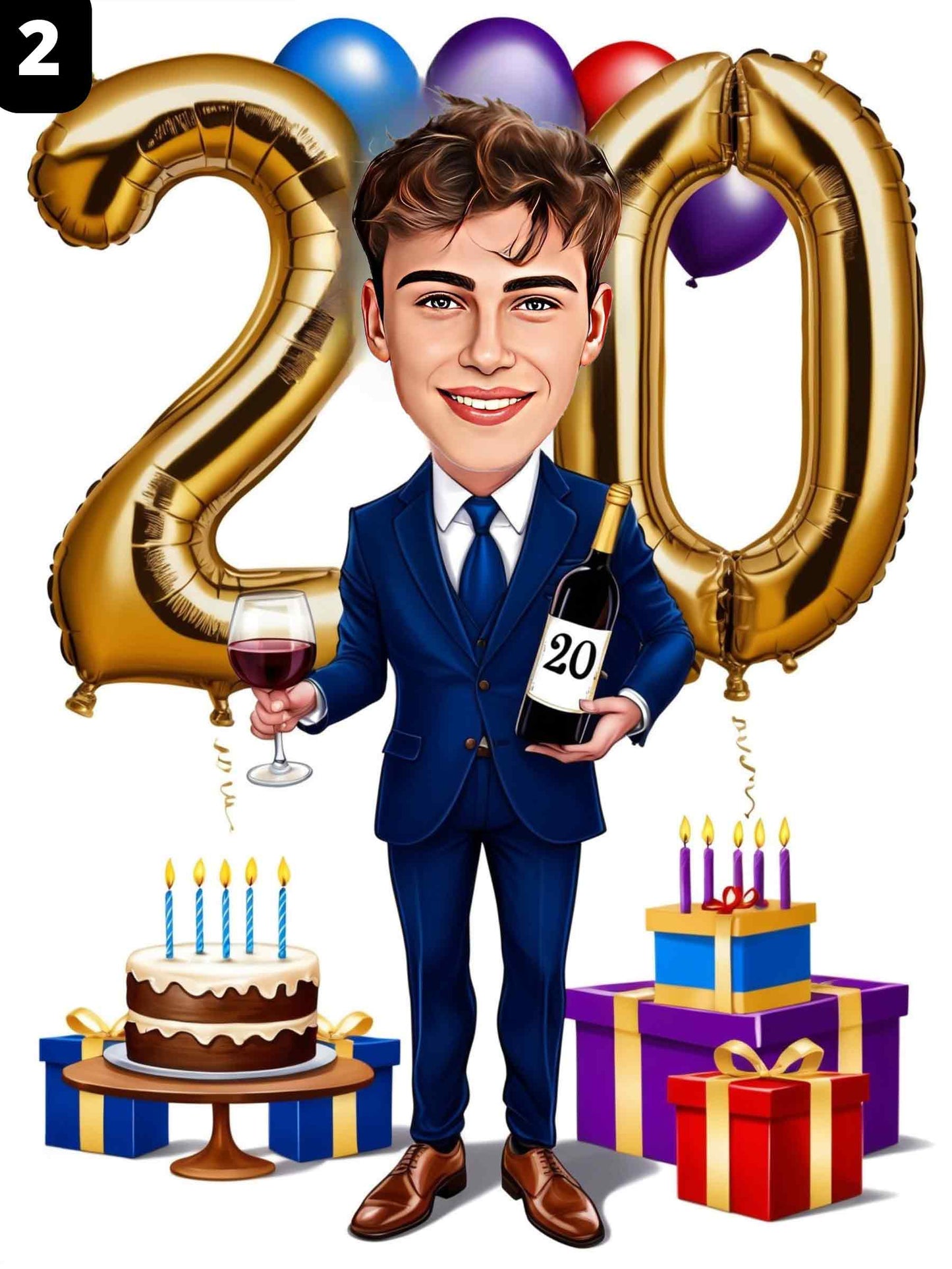 20th Birthday - Male