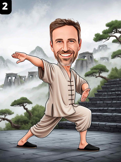Praticien de Tai-Chi - Homme
