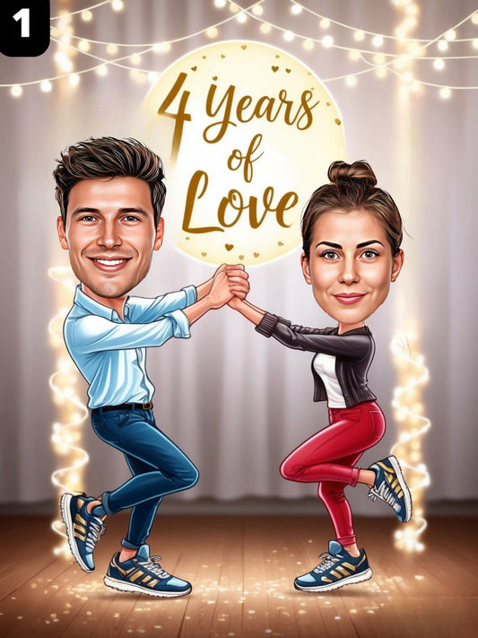 4 ans ensemble
