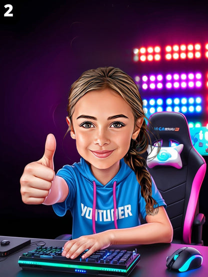 Streamer - Fille