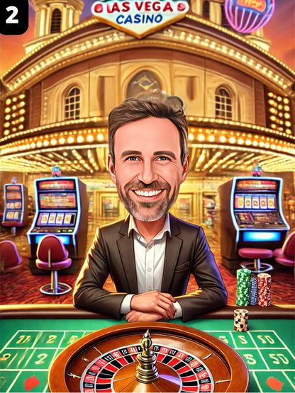 Roulette Player - Male