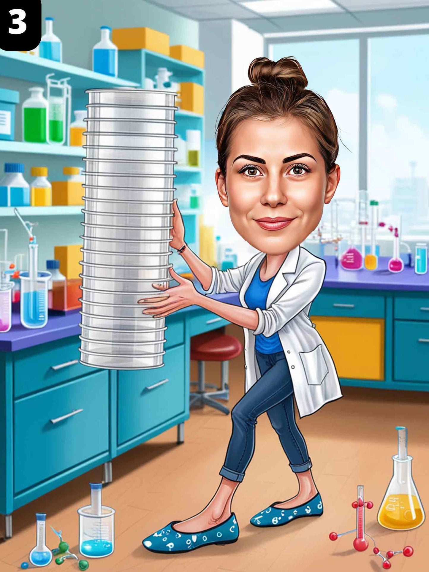 Technicienne de laboratoire - Femme