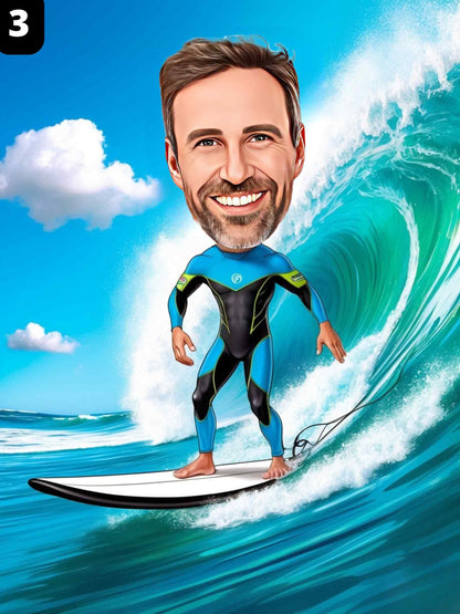 Surfeur - Homme