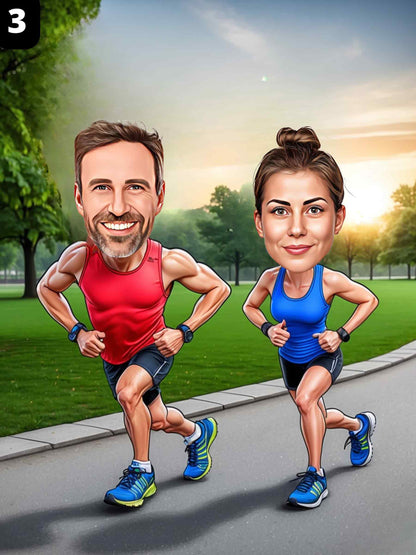 Coureurs - Couple
