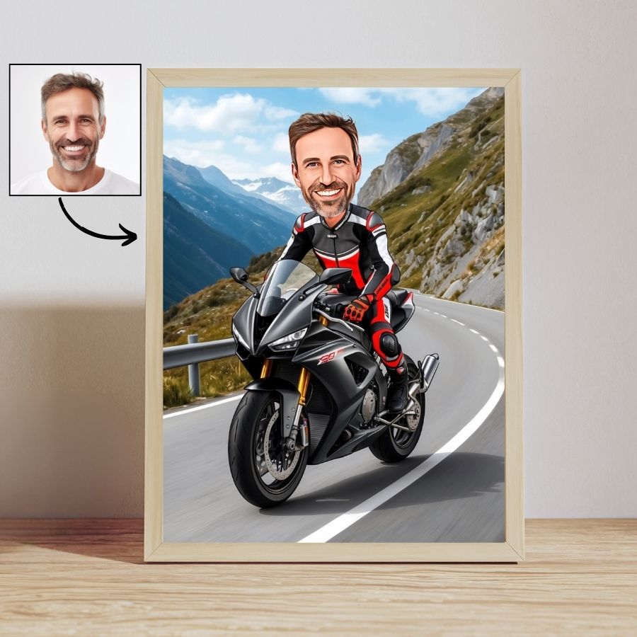 Pilote de moto sportive - Homme