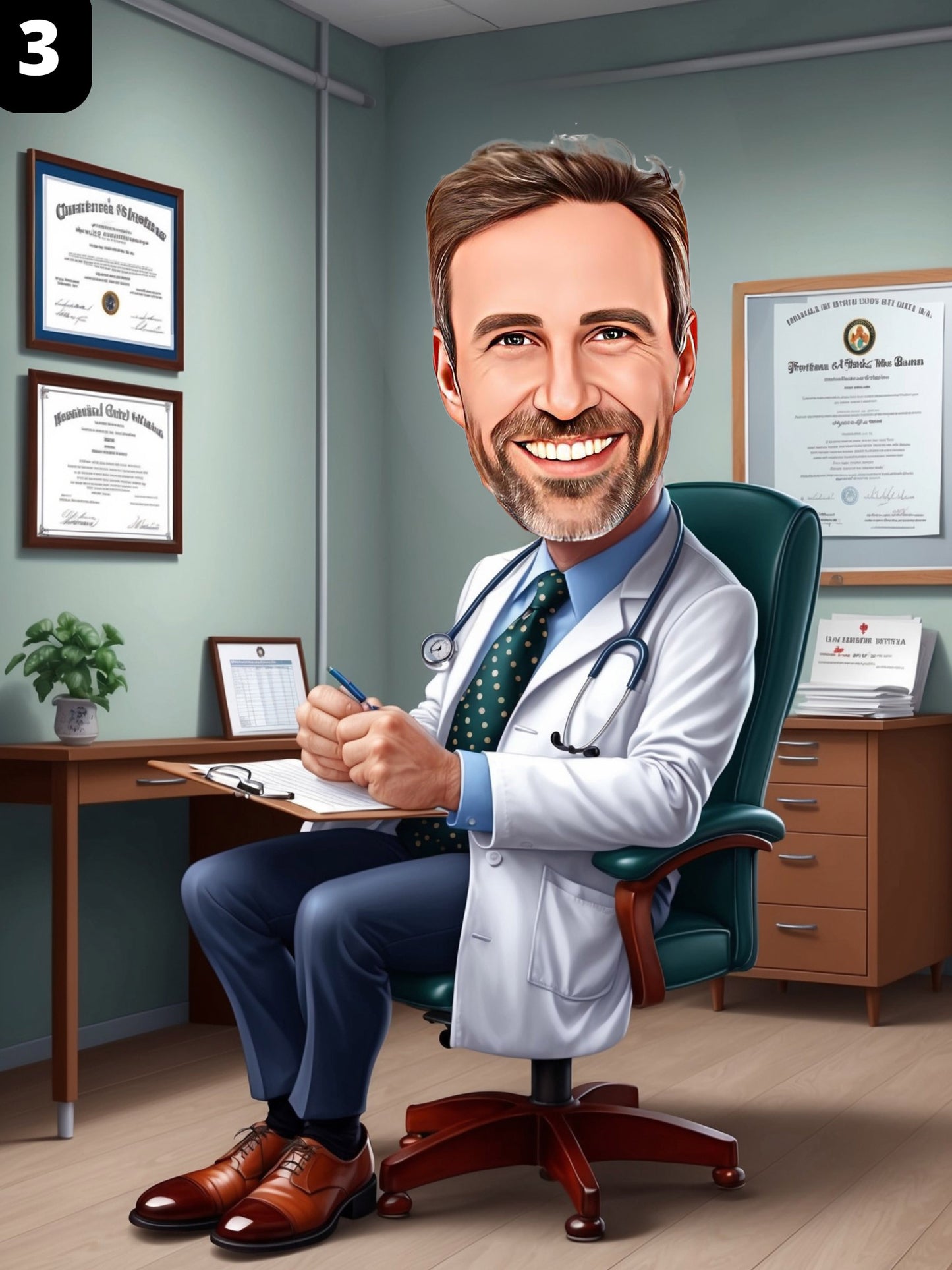 Médecin - Homme