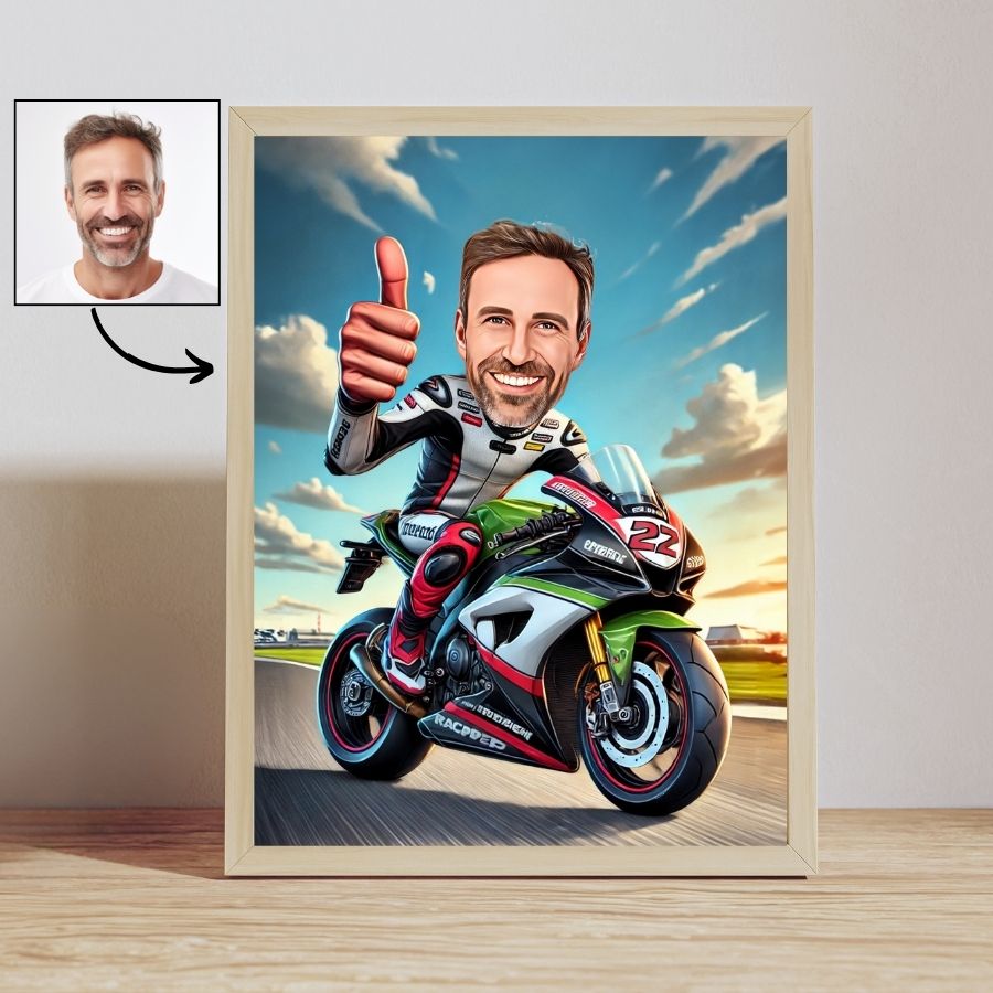Pilote de moto sportive - Homme