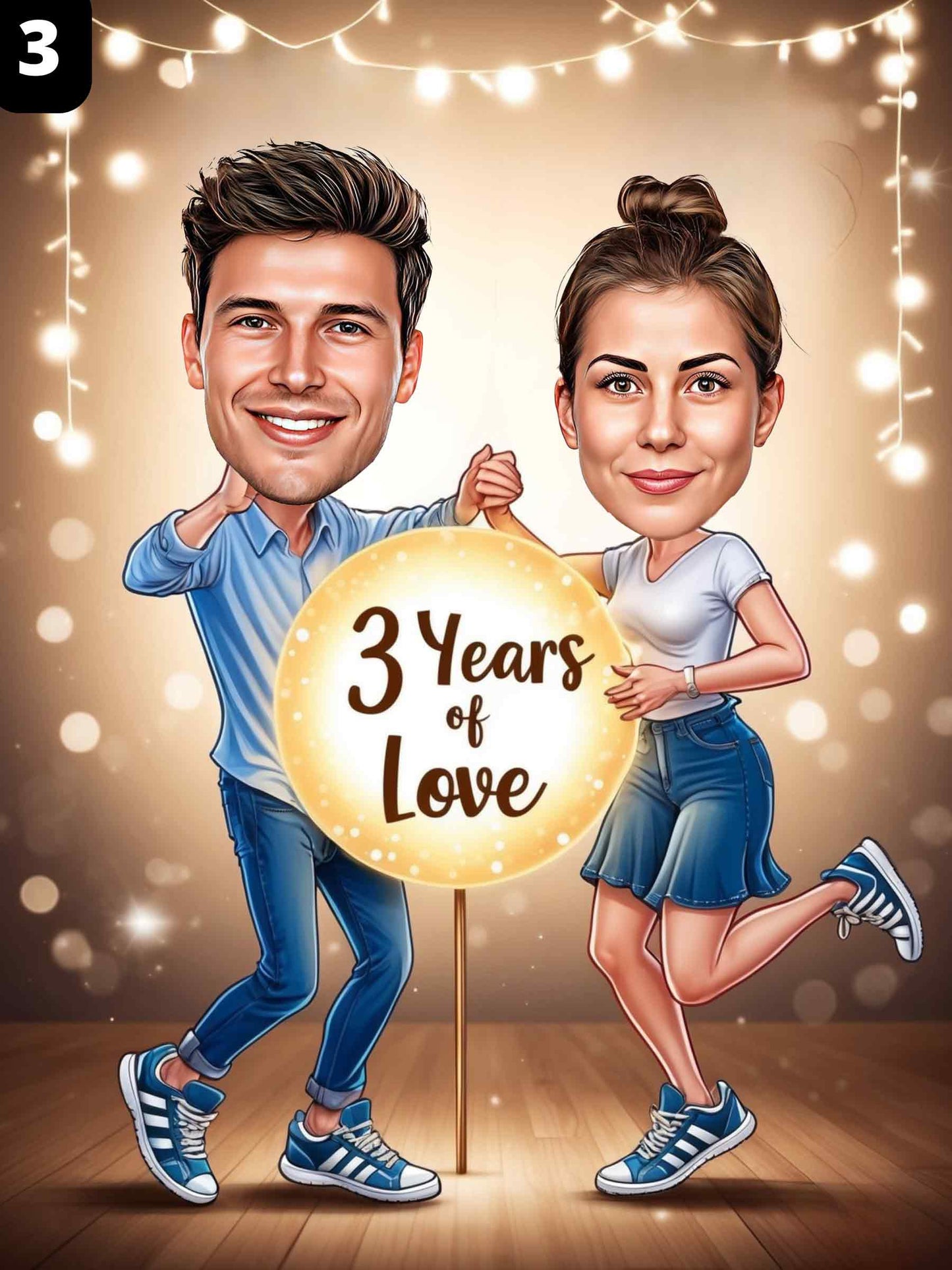 3 ans ensemble