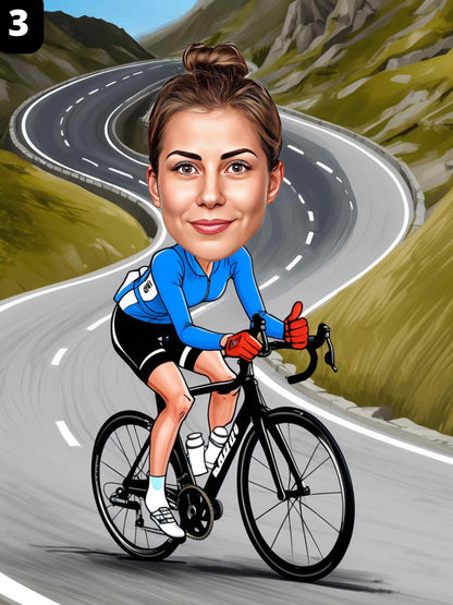 Cycliste - Femme