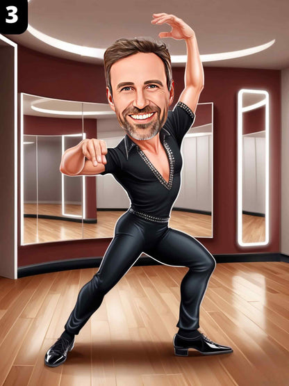 Danseur de salsa - Homme