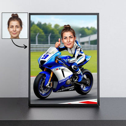 Pilote de moto sportive - Homme