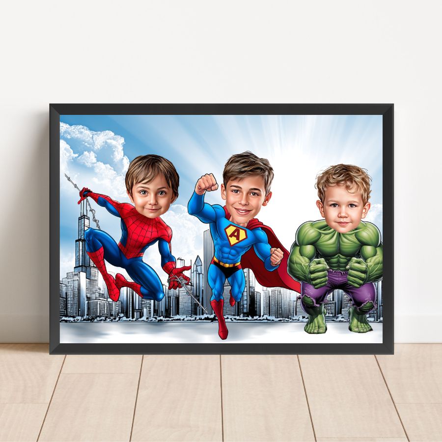Superheroes group