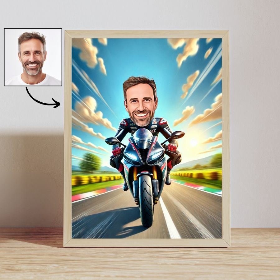 Pilote de moto sportive - Homme