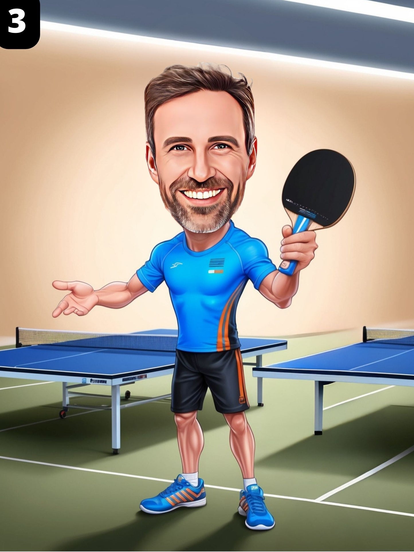 Table Tennis Player - Male