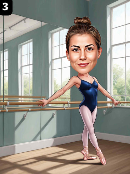 Danseuse de ballet - Femme