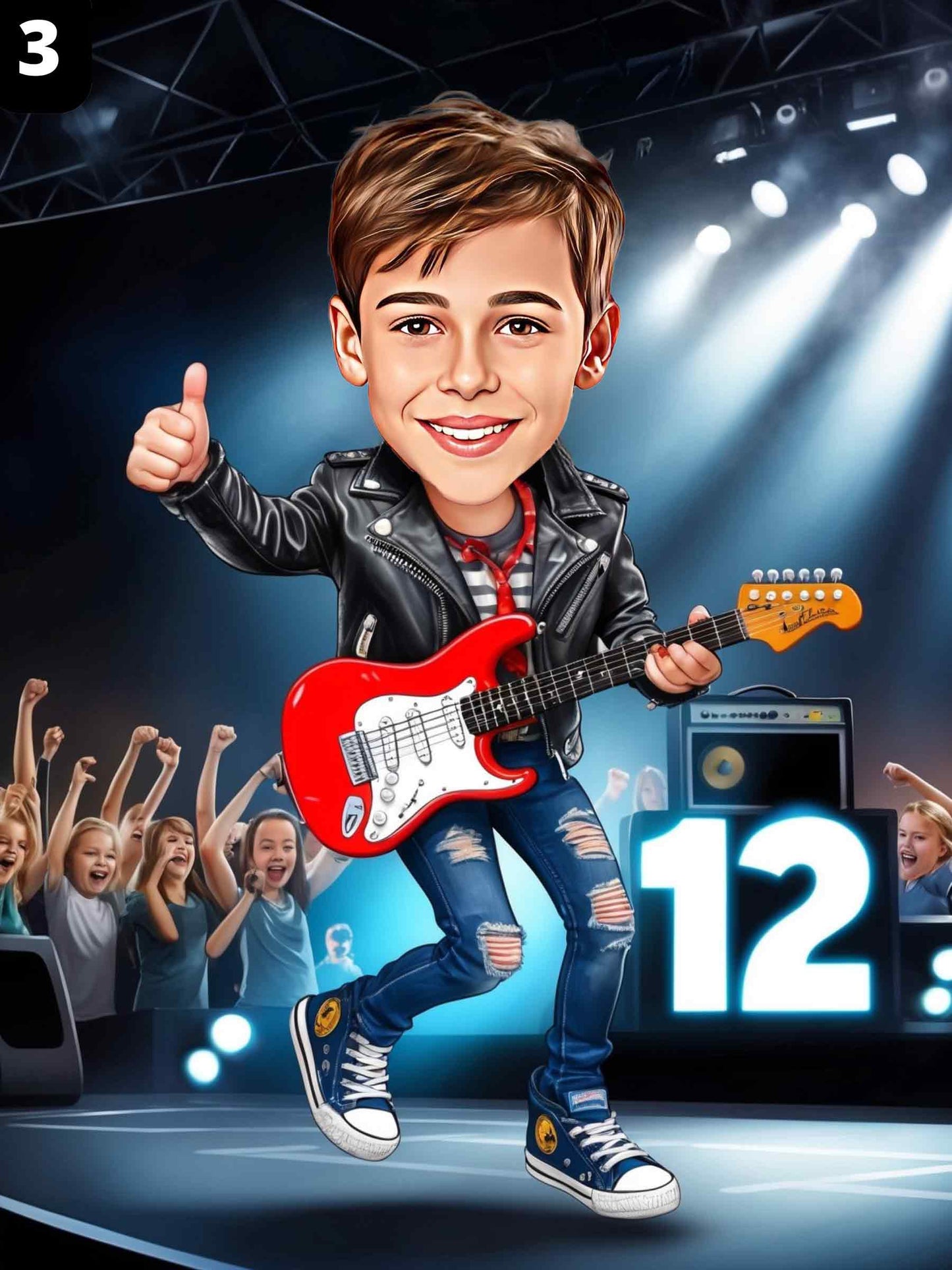12e anniversaire - Homme