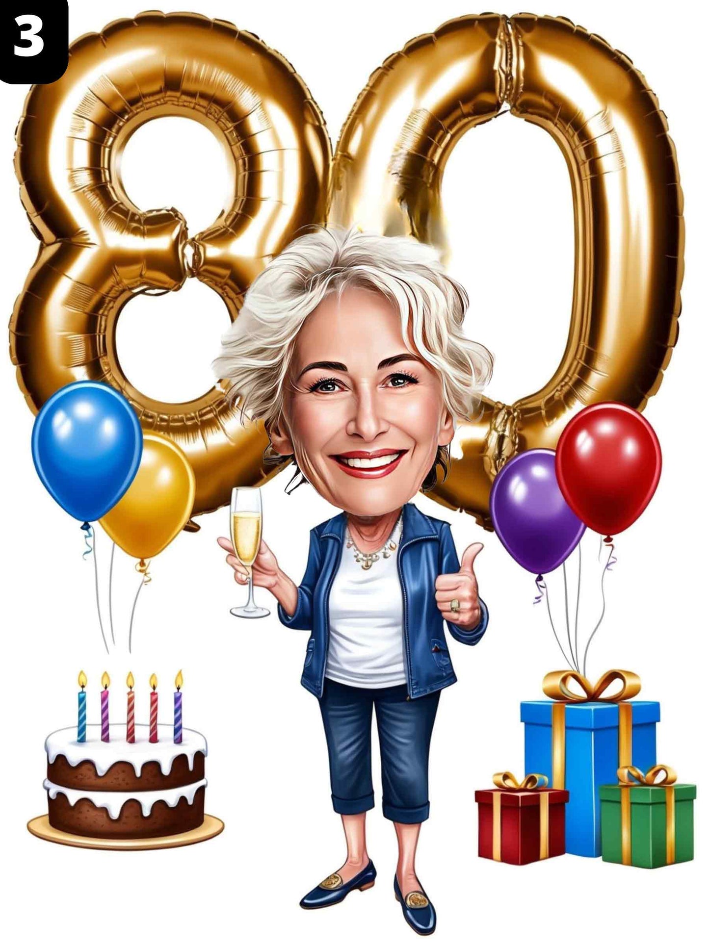 80th Birthday - Female