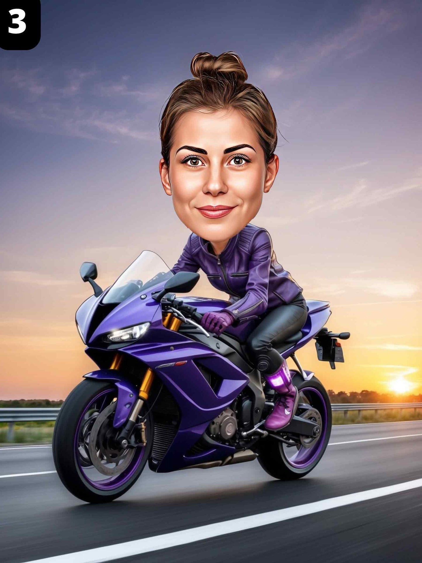Sport Bike Rider - Female