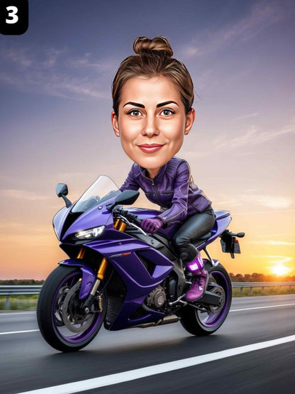 Sport Bike Rider - Female