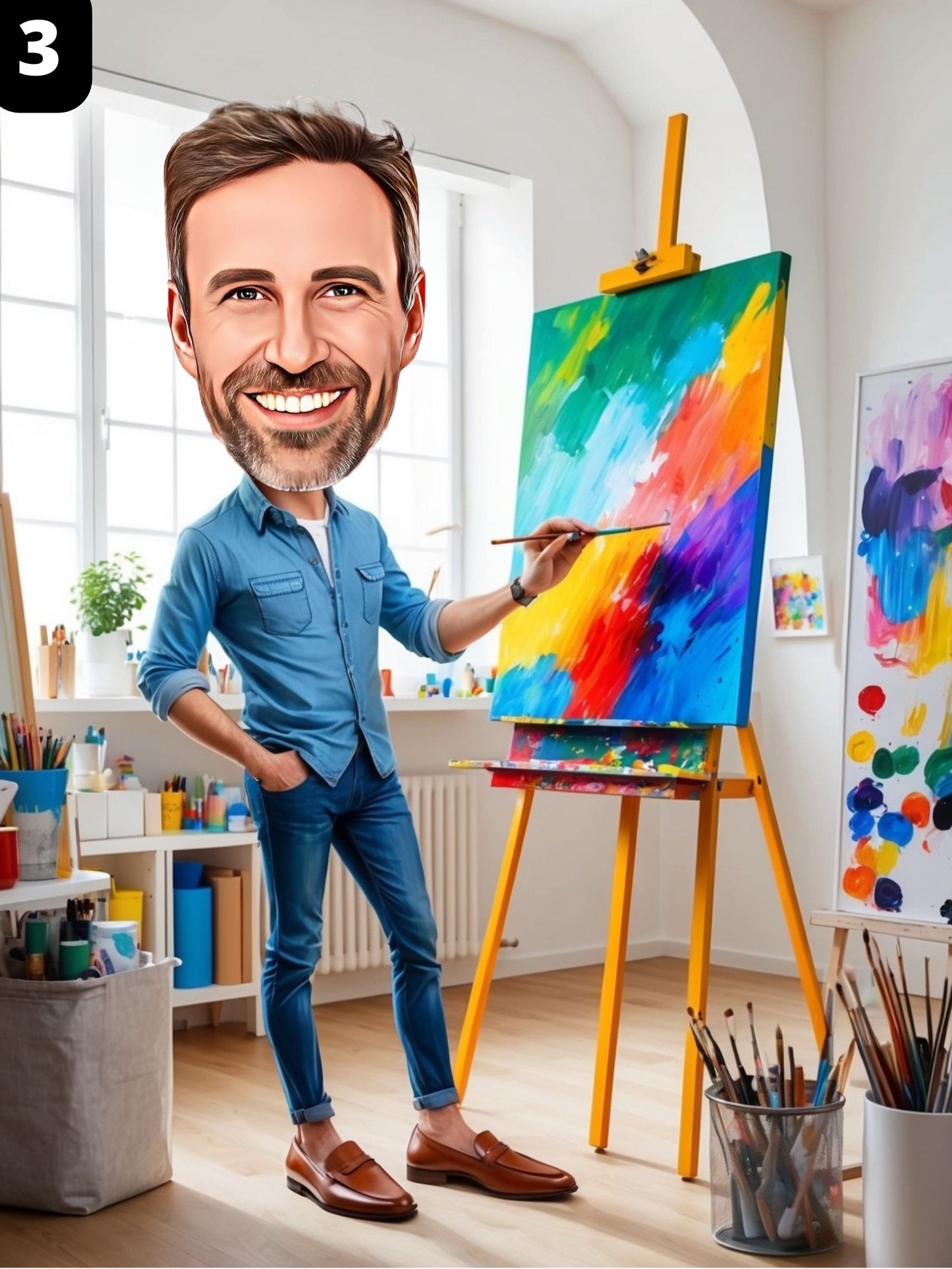 Peintre - Homme