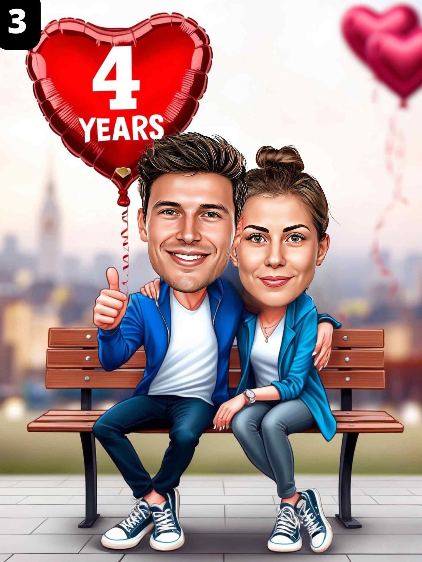 4 ans ensemble