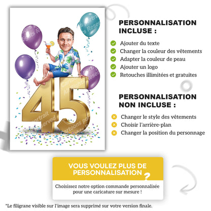 45th birthday