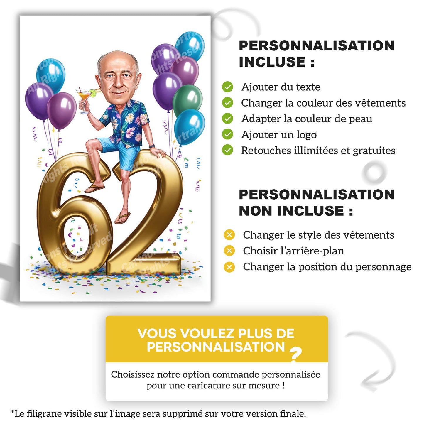 62 ans
