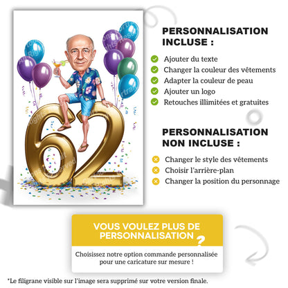 62 ans