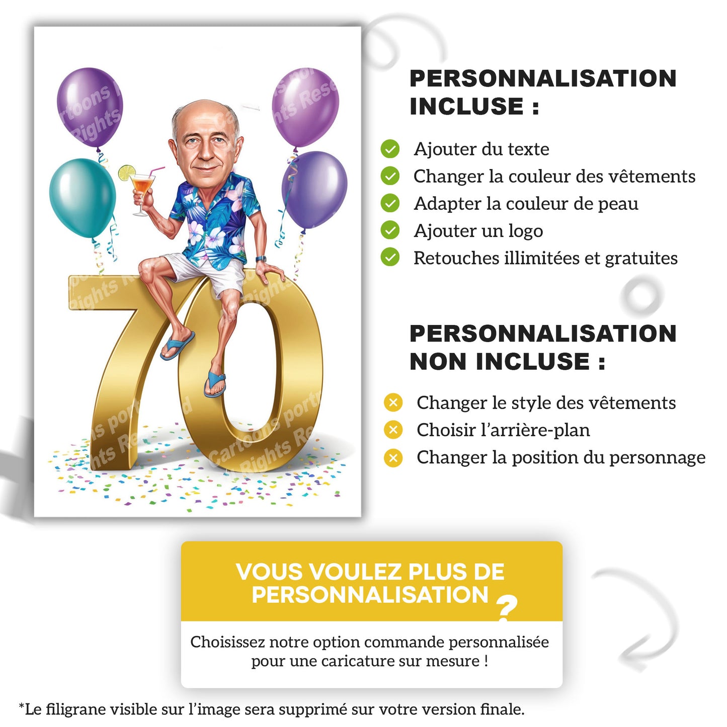 70e anniversaire