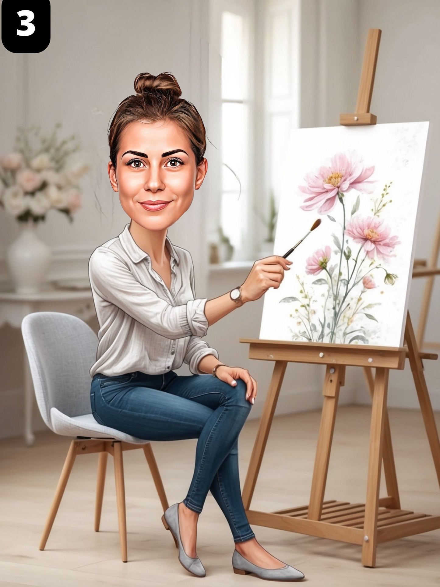 Peintre - Femme