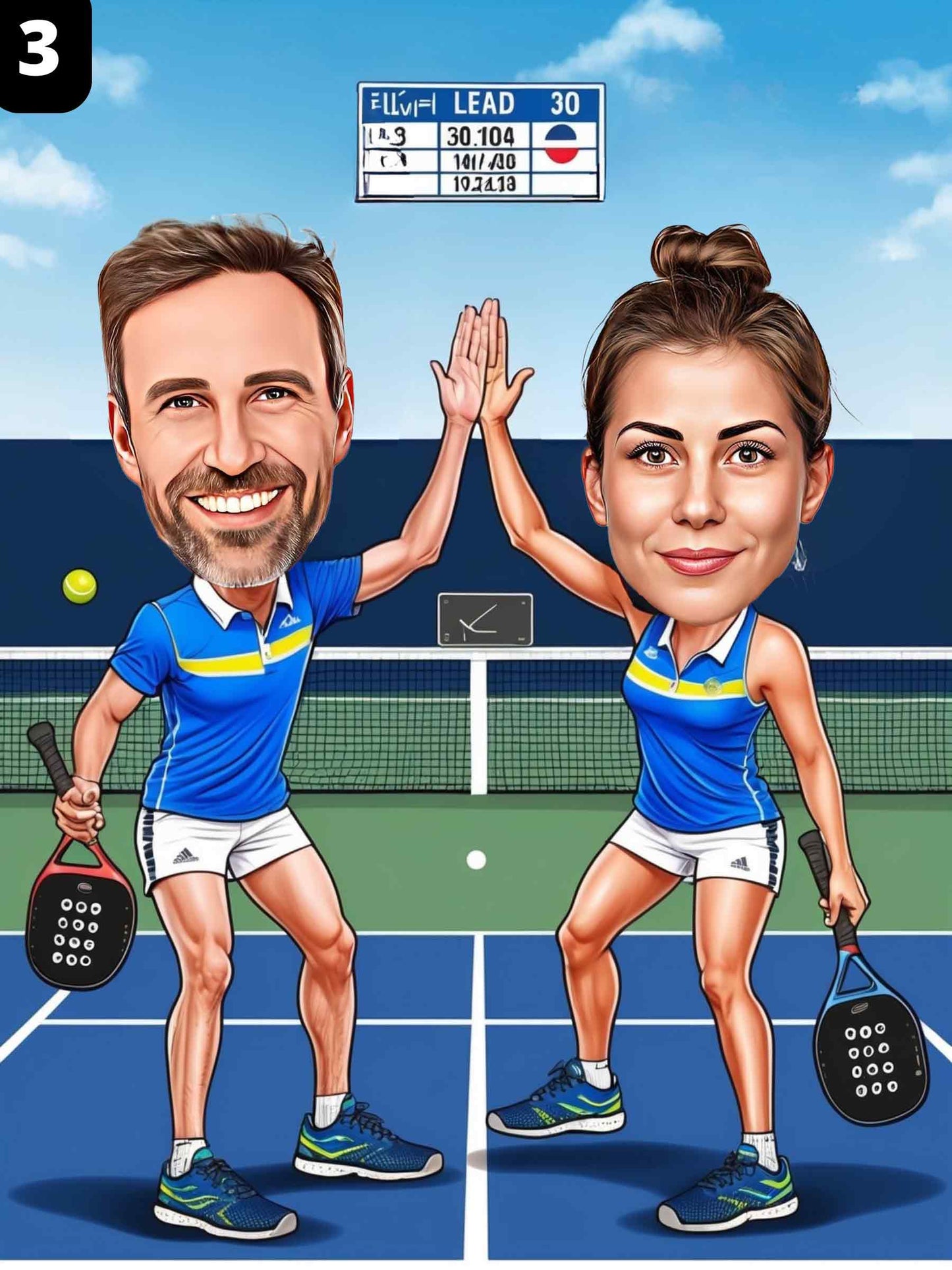 Paddle Players - Couple