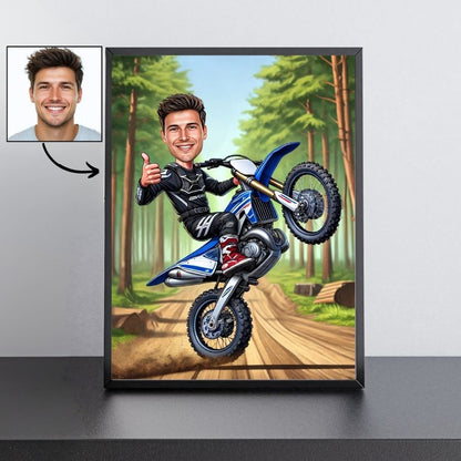 Pilote de motocross - Homme