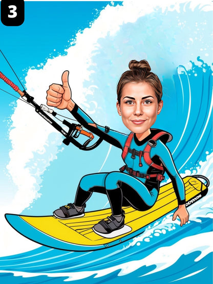 Kitesurfeuse - Femme