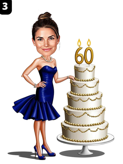60e anniversaire - Femme